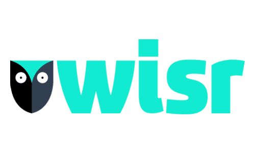 A turquoise and light blue stylized word logo on a transparent background.