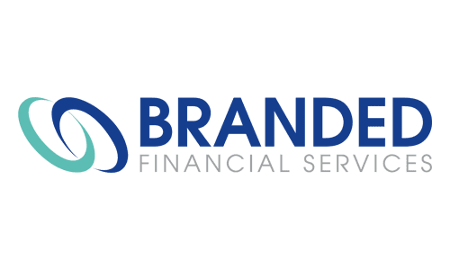 Logo of Brandy Financial Services with a blue droplet design.