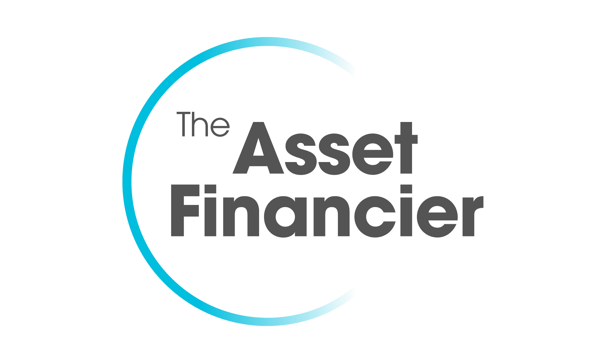 Logo of The Asset Financier with a blue circular design.